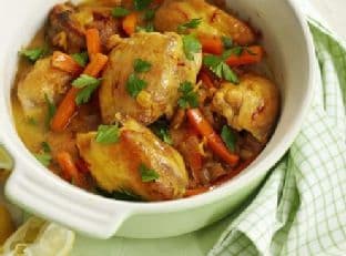 Easy chicken tagine