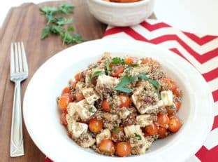 Quinoa Caprese Salad