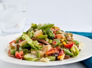 BLT Chopped Salad with Avocado and Aged Cheddar