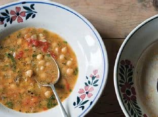 Smoked Paprika and Chickpea Soup