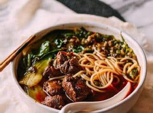 Taiwanese Beef Noodle Soup: In an Instant Pot or On the Stove